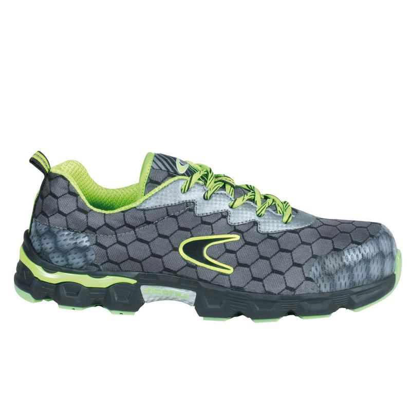 Scarpe Cofra Lowball Grey-Lime S1 P Src - ULTIMI NUMERI